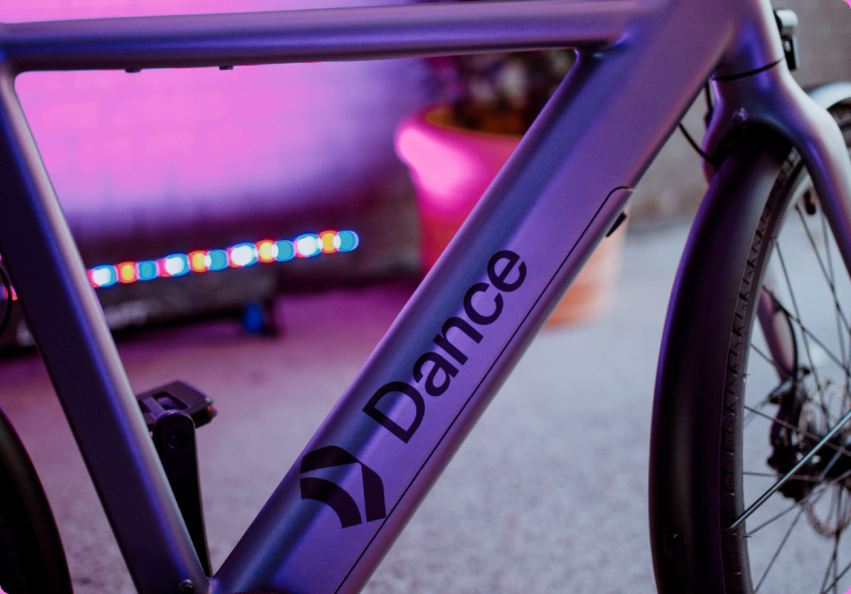 Dance frame + lights